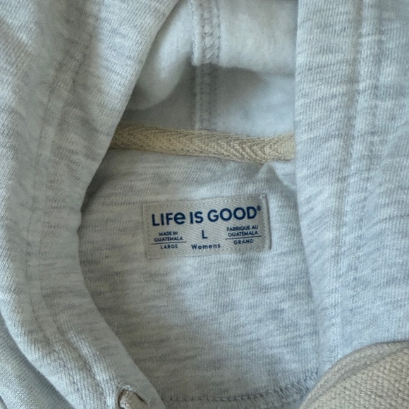 Life Is Good Light Gray Boston Duck Tours Hoodie - Picture 3 of 4